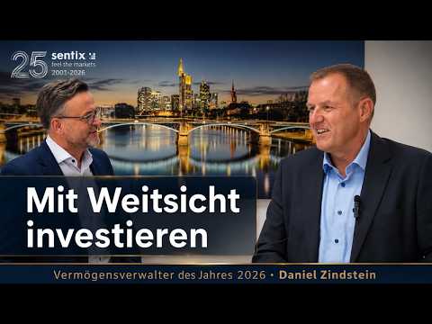 Mit Weitsicht investieren: Daniel Zindstein – Vermögensverwalter des Jahres 2026 (05.08.2026)